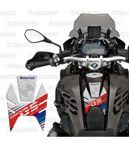 MOTORRAD TANKSCHUTZ "HoneyComb weiß" für BMW R1200GS  30 Years