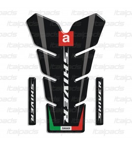 MOTORRAD TANKSCHUTZ  Schwarz für Aprilia Shiver