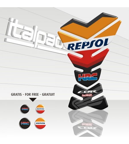 Paraserbatoio per Honda CBR "York Repsol" +4 Gratis