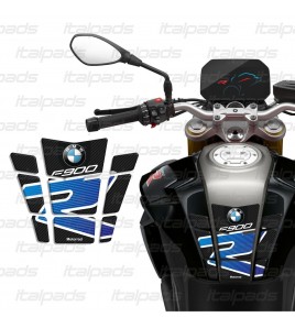 Motorrad Tankschutz carbon look/bleu für BMW F900R