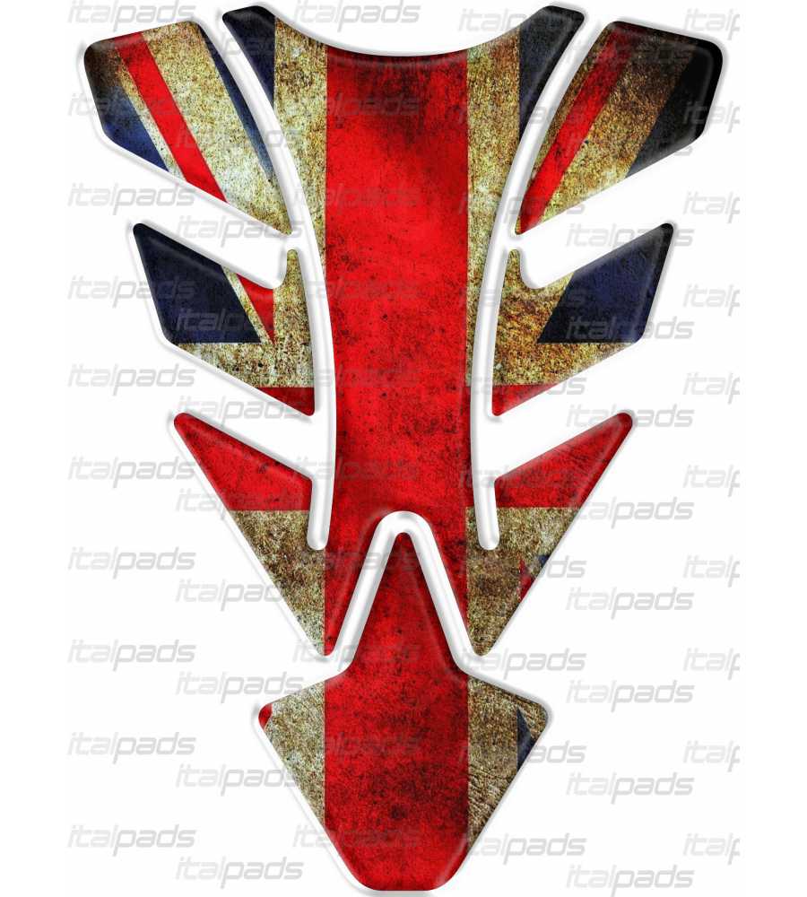 Motorrad Tankschutz Illinois für Triumph UK Flagge Union Jack