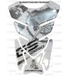 MOTORRAD TANKSCHUTZ Transparent für BMW R1250GS Triple Black