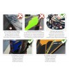 Paraserbatoio resinato KTM CARBONIO CARBON TANK PAD PROTECTIVE wings