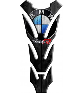 Paraserbatoio resinato per BMW K1200R effetto legno