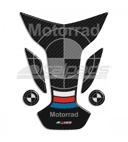 Paraserbatoio resinato compatibile per BMW mod. "Wings Top/S" + 2 GRATIS!!