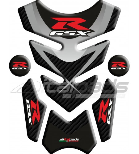 Paraserbatoio per SUZUKI GSX-R mod. "3WINGS/s" carbon look