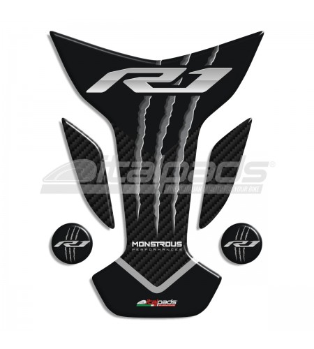 Paraserbatoio per Yamaha R1 Monster mod. "Wings Top"