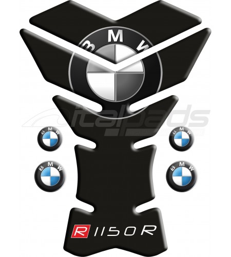 Paraserbatoio resinato BMW R1150R nero mod. York +4