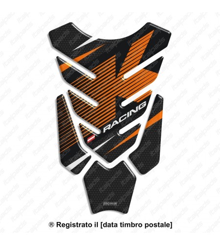 Paraserbatoio per KTM Tank Pad KTM "Sport-Wings" Nido d'Ape